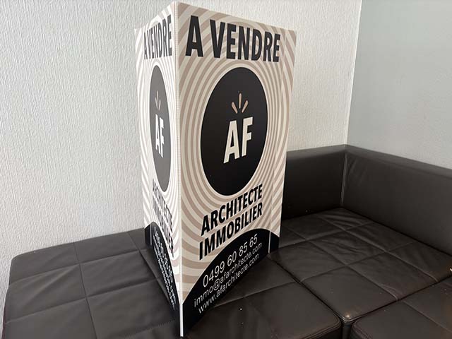 Matériel publicitaire AF — Inkonic Liège