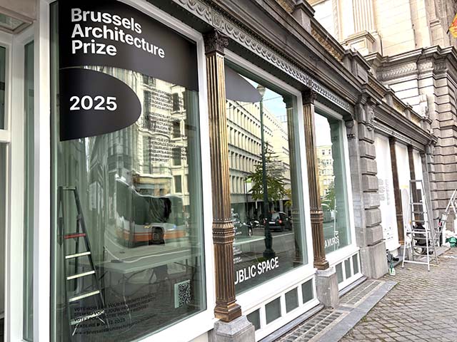 Signalétique Brussels Architecture — Inkonic Bruxelles