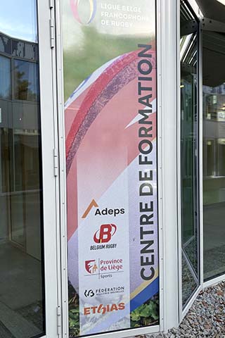 Signalétique centre de formation — Inkonic Sart Tilman